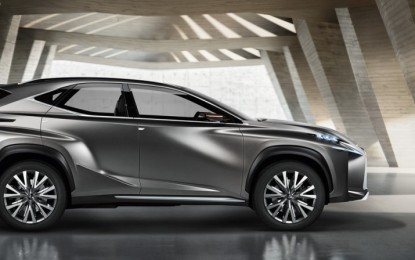 LF-NX: il futuro Lexus