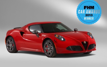 Alfa Romeo 4C ‘Car of the Year 2013’