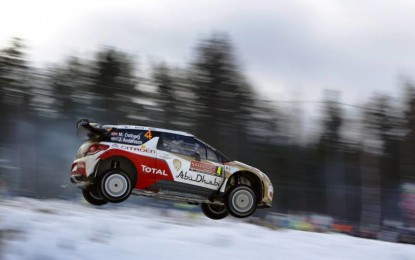 Rally Svezia: medaglia di bronzo per Østberg