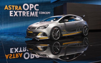 Opel Astra OPC EXTREME: sportiva senza compromessi