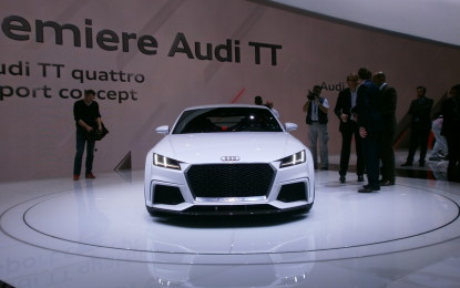 Ginevra live: Audi TT quattro sport concept