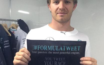 Tutti in pista con #FormulaTweet