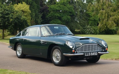 Aston Martin al London Classic Car Show
