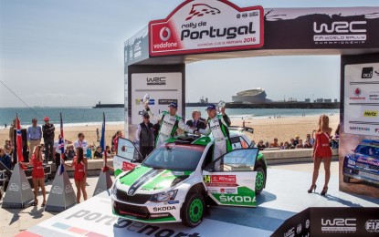 Vittoria ŠKODA al Mondiale Rally in Portogallo