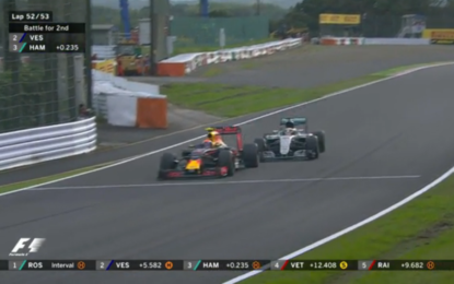 GP Giappone: la Mercedes ritira il ricorso contro Verstappen