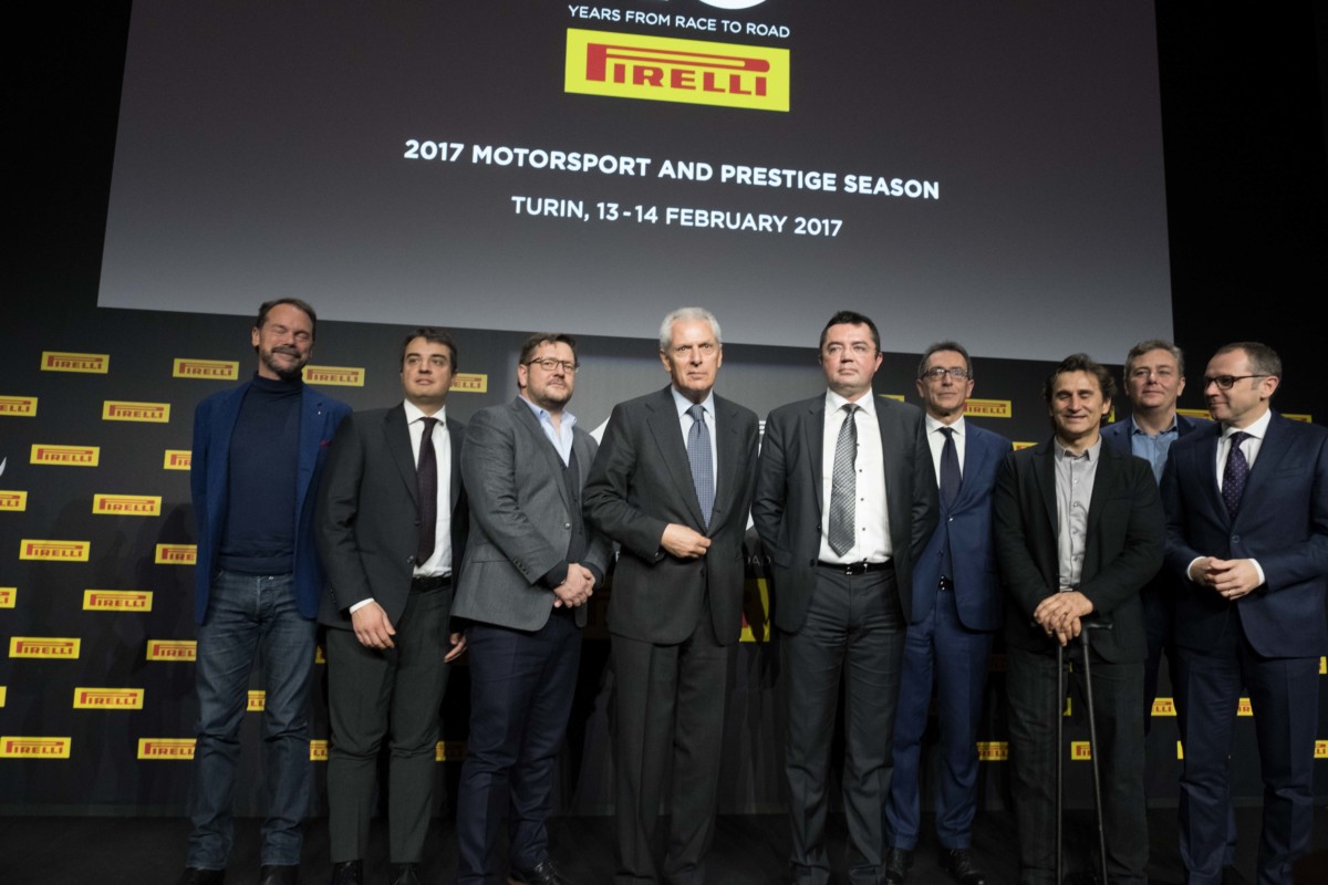 Pirelli: a Torino la festa per i 110 anni nelle competizioni