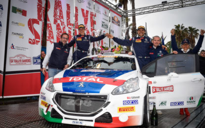 Peugeot conquista il Rallye di Sanremo