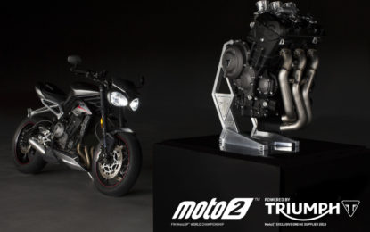 Triumph: dal 2019 fornitore unico motori in Moto2
