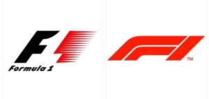 nuovo e vecchio logo F1