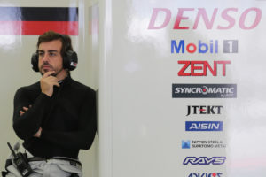 WEC Testing Fernando Alonso
