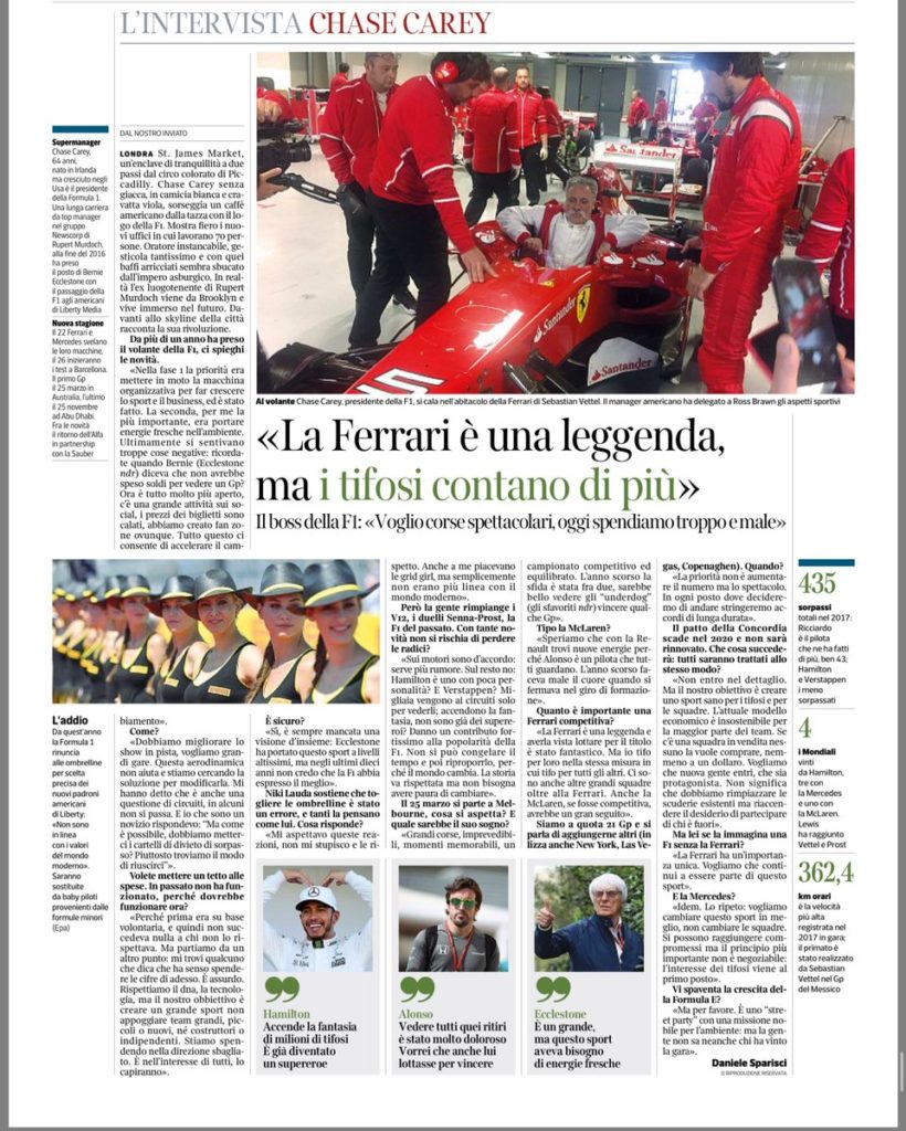 corriere carey
