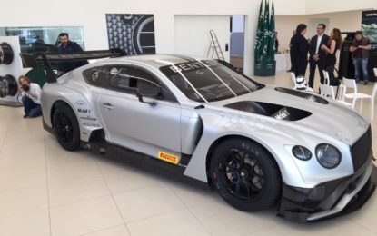 Bentley Continental GT3 pronta per il debutto a Monza