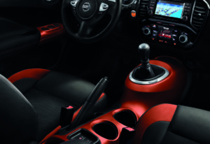 Nissan Juke MY18 Interior – Orange