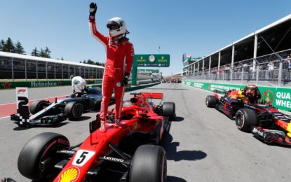 Canada: per la Ferrari e Vettel una pole speciale per Gilles