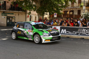 Giandomenico Basso, Moira Lucca (Skoda Fabia R5 #24, Movisport)