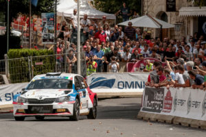 Giacomo Scattolon, Matteo Nobili (Skoda Fabia R5 #51, Road Runner Team)