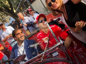 Museo Nicolis, F1 Sebastian Vettel, Geronimo La Russa e Silvia Nicolis
