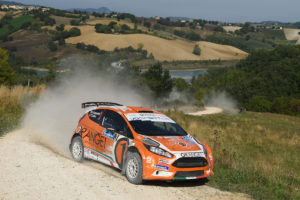 Simone Campedelli, Tania Canton (Ford Fiesta R5 #3, Orange1 Racing)