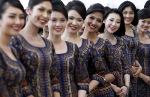 singapore airlines grid girls
