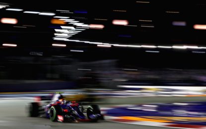 I piloti Toro Rosso pronti per il debutto a Singapore