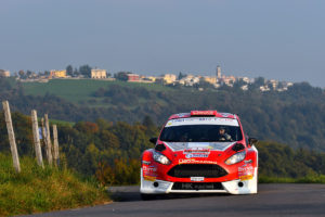 Andrea Crugnola, Danilo Fappani (Ford Fiesta R5 #4, Gass Racing)