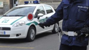 polizia multa targe