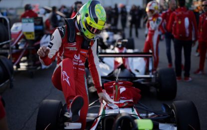 Mick Schumacher nella Ferrari Driver Academy