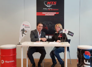 Firma accordo Total Italia – MTS_Filippo Redaelli ed Eugenia Capanna