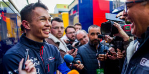 Presentazione GP Australia 2019 con Alexander Albon