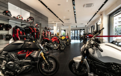 Ducati inaugura il secondo flagship store a Roma