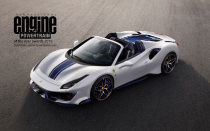 V8 Ferrari “International Engine & Powertrain of the Year”