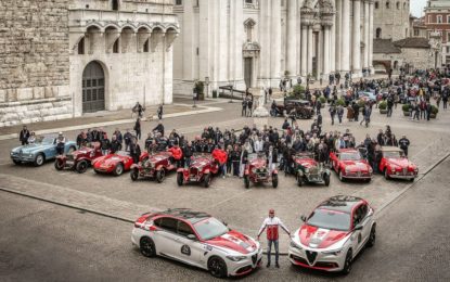 Alfa Romeo alla 1000 Miglia: tanti gioielli, Giovinazzi e una serie speciale