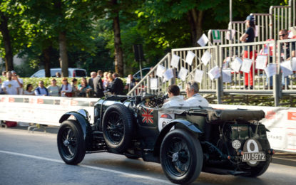 Bentley celebra il centenario alla Mille Miglia