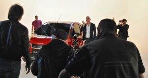 biagio izzo sul set DR0