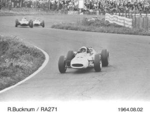 Ronnie Bucknum (RA271) in the 1964 German Grand Prix