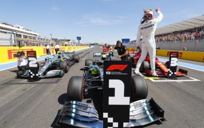 Francia: pole di Hamilton, poi Bottas e Leclerc. Super McLaren! Vettel 7°