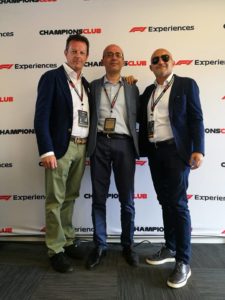 Da sin Roberto Bianchi (founder All Sport), Giorgio Bestetti (Project Managaer KKM Group), Andrea Cani (Presidente KKM Group)