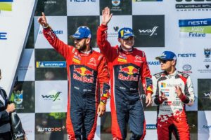 La Citroe¦ên C3 WRC dell’equipaggio finlandese conquista il secondo posto al Rally di Finlandia (4)