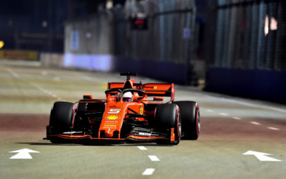 Venerdì impegnativo per Vettel e Leclerc a Singapore