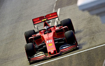 Singapore: Leclerc, Hamilton, Vettel nelle FP3