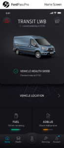 FordPass Pro – Homepage (with Footer)