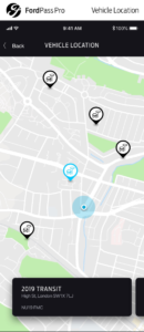 FordPass Pro – Vehicle Location (with Footer)