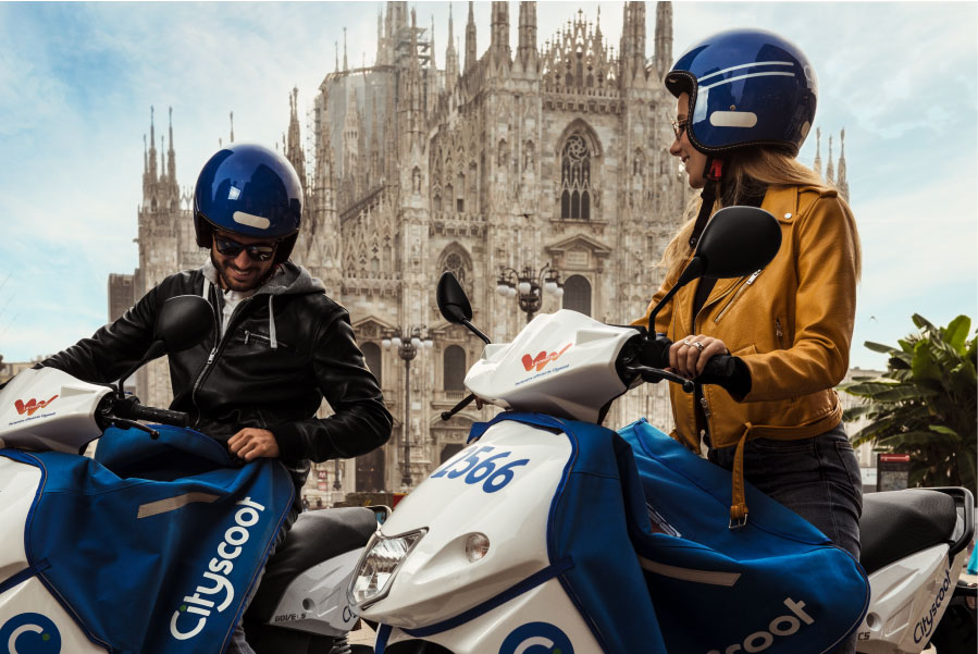 Milano su scooter sharing e micro mobilità: il parere di ANCMA