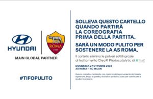 Hyundai #TifoPulito Cartoncino