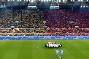 Hyundai #TifoPulito Coreografia AS Roma