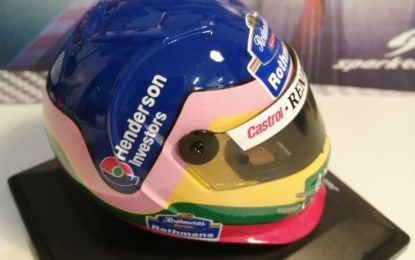 Jacques Villeneuve: il casco come una maglia…