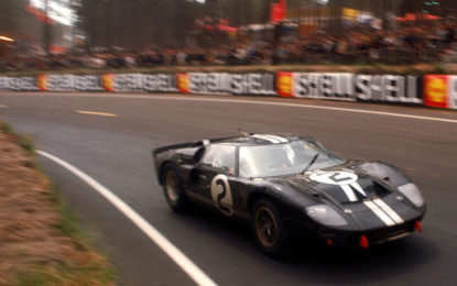 Ford vs Ferrari prima di Le Mans 1966. Il punto esclamativo viola del 1963