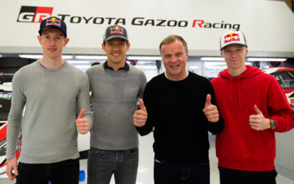 Toyota annuncia i piloti WRC 2020: Ogier, Evans e Rovanperä
