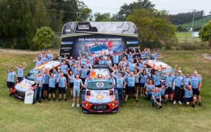Al Masters’ Show i quattro piloti Hyundai con le i20 WRC