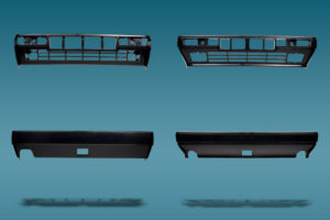 07_Front end Rear bumpers of Lancia Delta HF Integrale and Lancia Delta HF Integrale Evoluzione